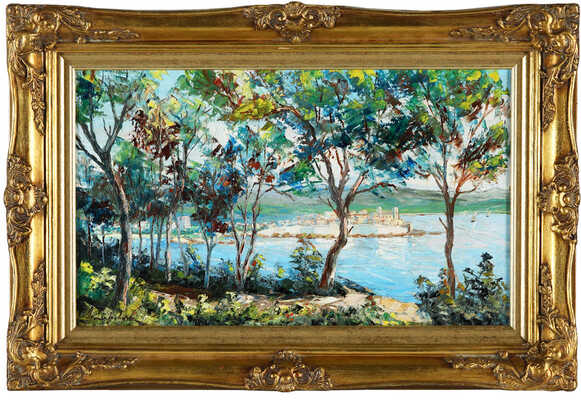 Лапшин Георгий Александрович. Антиб. Лазурный берег Франции